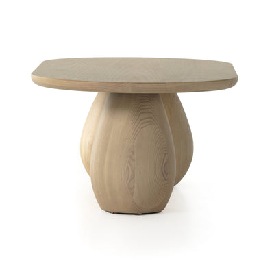 Merla Wood Coffee Table-Light Naturl Ash