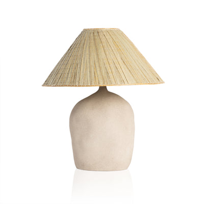 COBB TABLE LAMP-SAND PORCELAIN