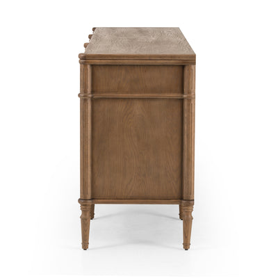 Toulouse 9 Drawer Dresser-Toasted Oak