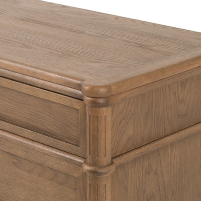 Toulouse 6 Drawer Dresser-Toasted Oak