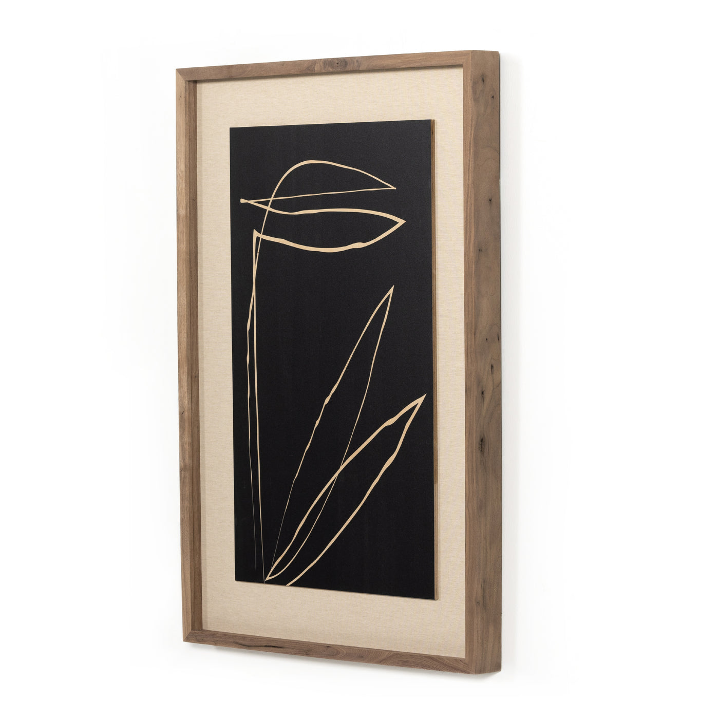 Abstract Botanic Line Drawing - Roseanne