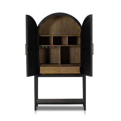 Tolle Bar Cabinet - Drifted Oak