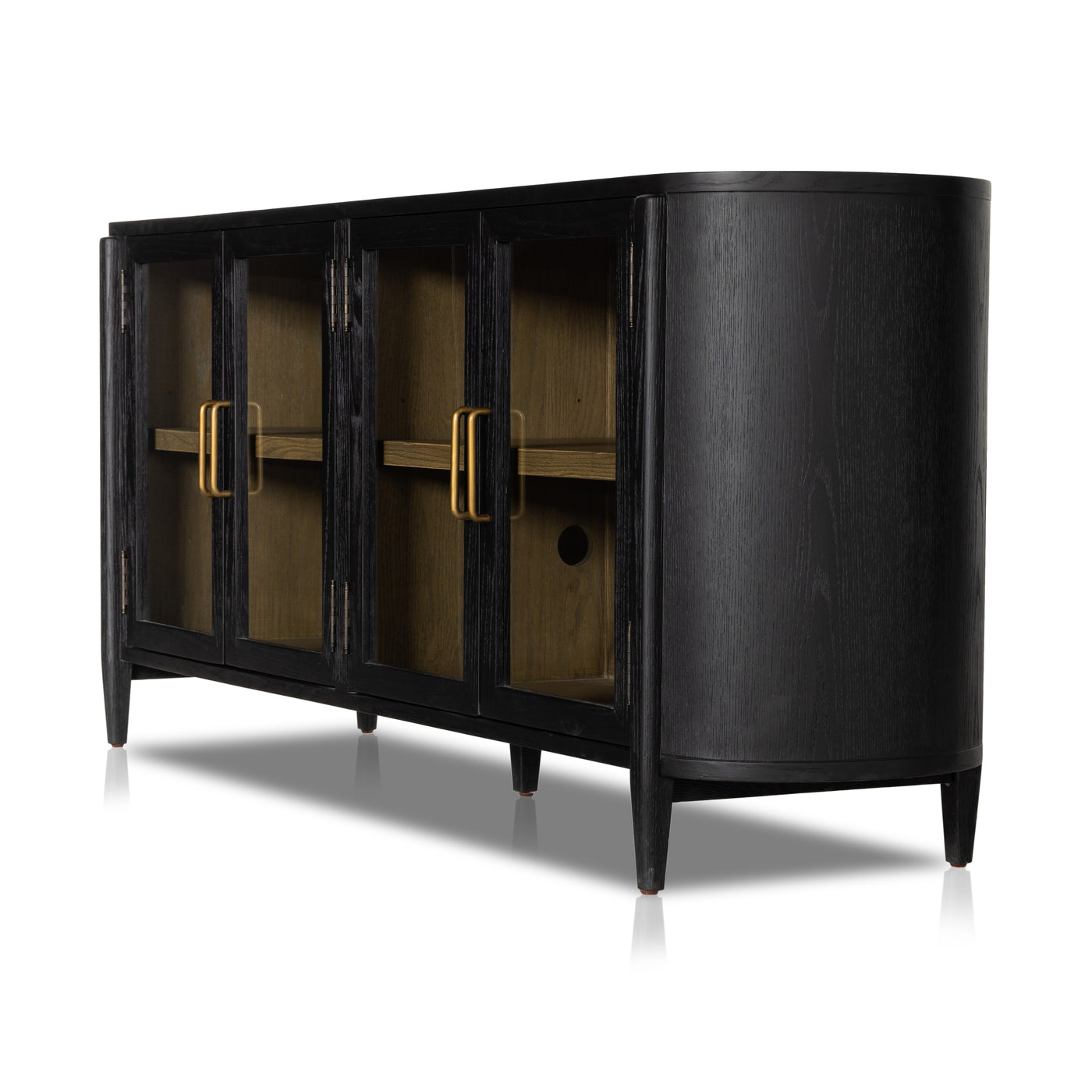 Tolle 82" Sideboard-Drifted Oak Solid