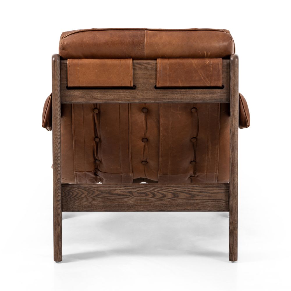 Halston Chair W/ Ottoman