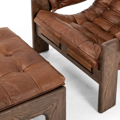 Halston Chair W/ Ottoman