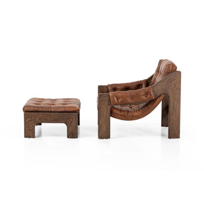 Halston Chair W/ Ottoman
