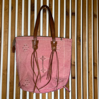 Sabra Silk Handbag Pink #26