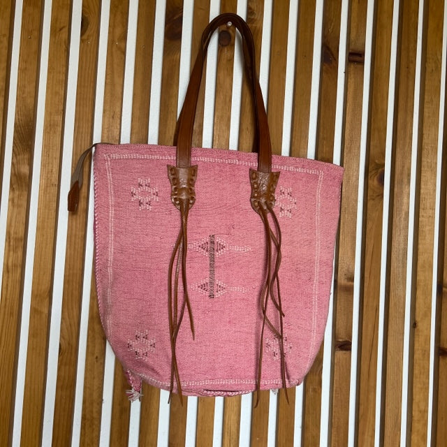 Sabra Silk Handbag Pink #27