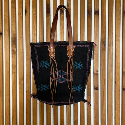 Sabra Silk Handbag Midnight #3