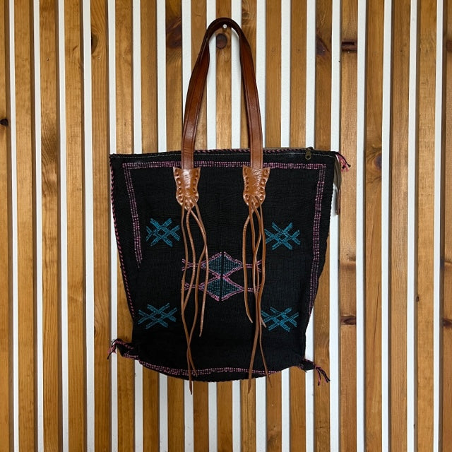 Sabra Silk Handbag Midnight #2