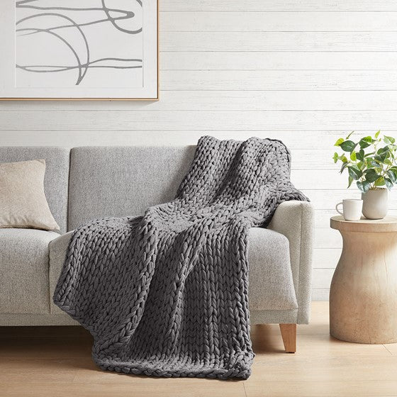 Chunky Double Knit Handmade Throw