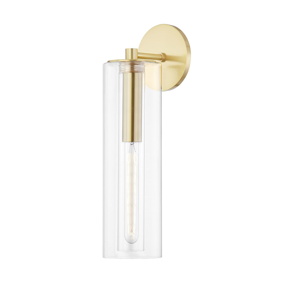 BELINDA WALL SCONCE AGED BRASS