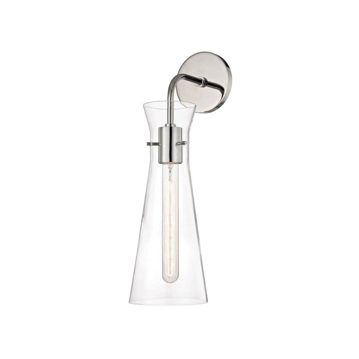 Anya Wall Sconce Polished Nickel