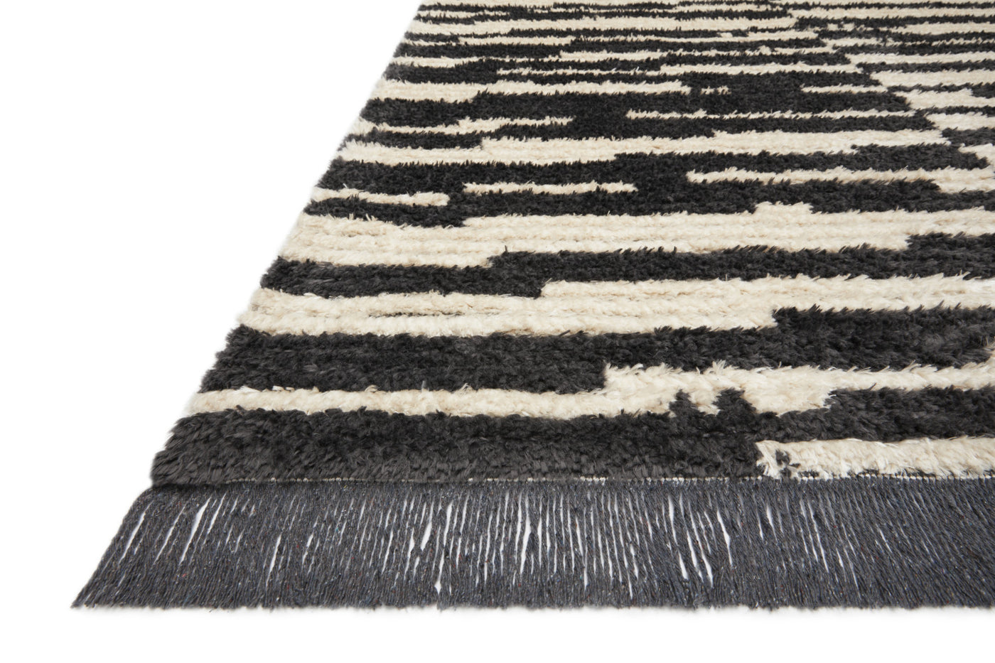 Alice Rug Cream / Charcoal