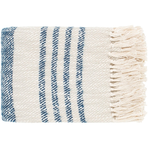 Stripe Throw- Blue