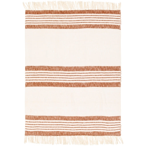Stripe Throw- Burnt Orange