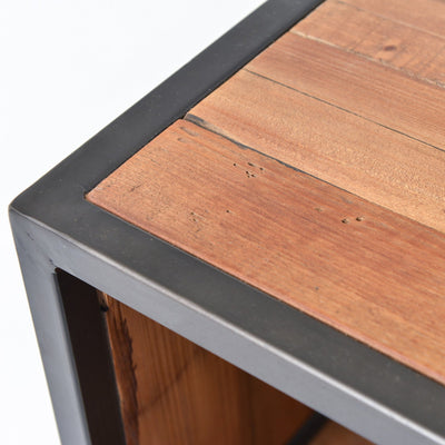 HELENA MEDIA CONSOLE-DARK ANTIQUE BLEACH
