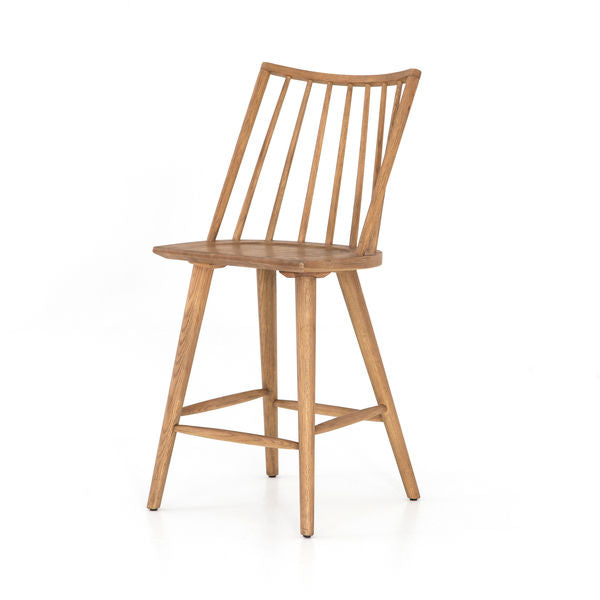 Lewis Counter + Bar Stools - Sandy Oak SET OF 2
