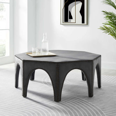 Victory Performance Velvet Ottoman