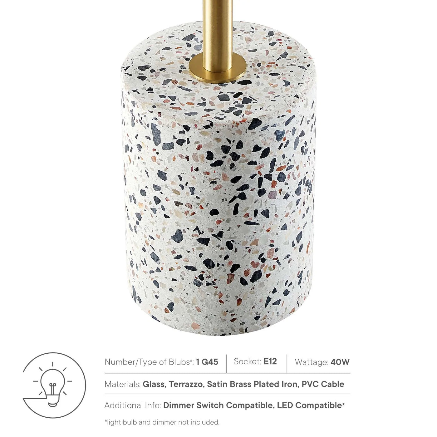 Logic Terrazzo Table Lamp