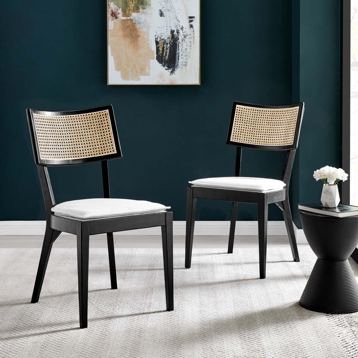 Caledonia Wood Dining Chair Set of 2