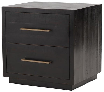 Jerrin Nightstand-Burnished Black