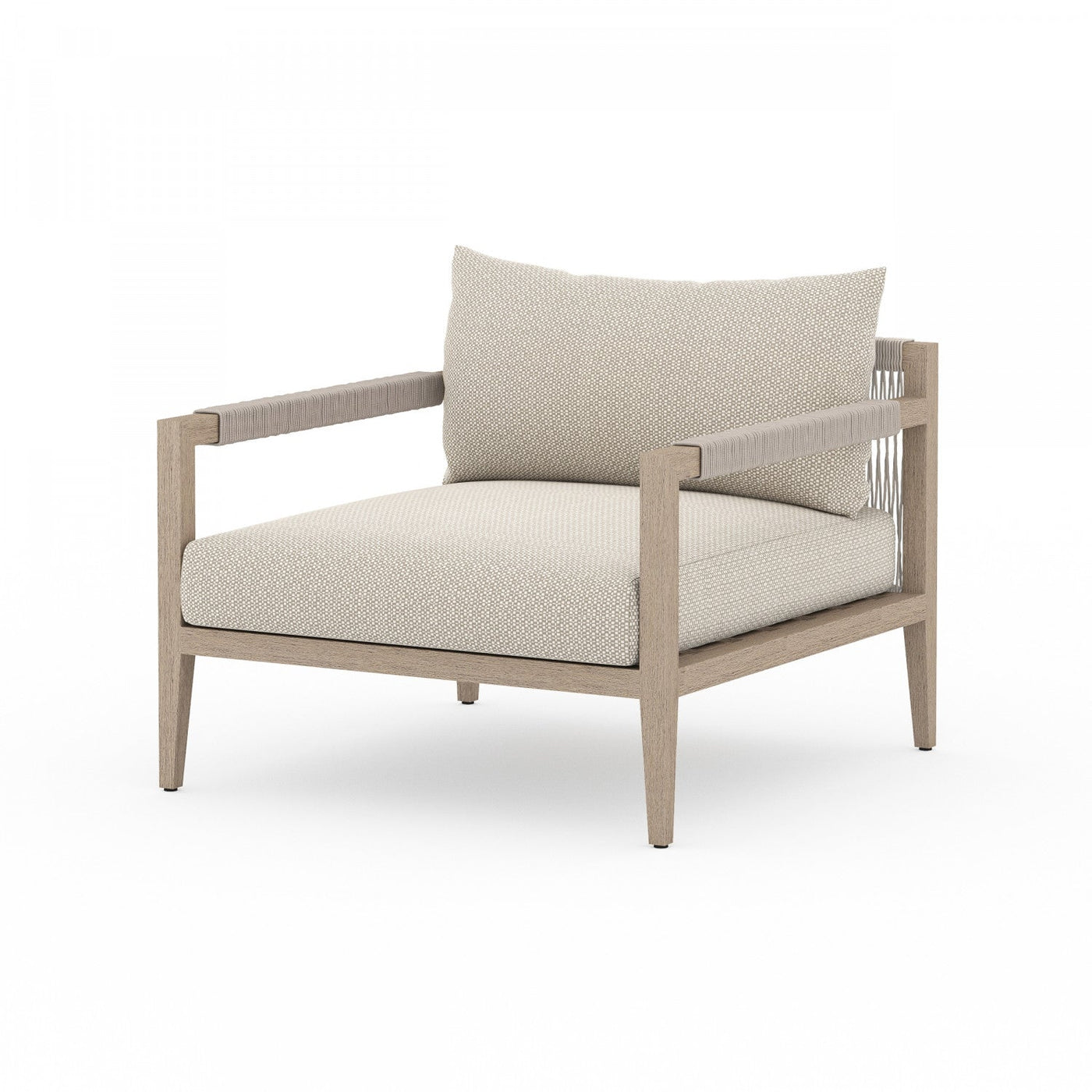 SHERWOOD OUTDOOR CHAIR, WASHED BROWN