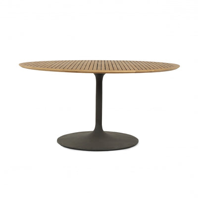 REINA OUTDOOR DINING TABLE-54"-NAT TEAK