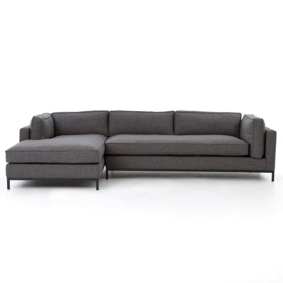 Grant Sectional Sofa with LEFT Chaise - Charcoal