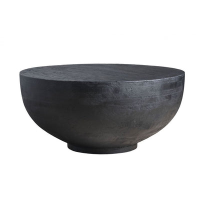 Drum Cocktail Table Ebony