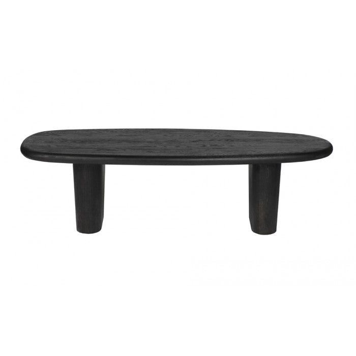 Jerrin Coffee Table- Washed Black Oak