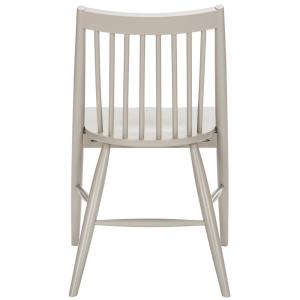 Modern Spindle Dining Chair- Dove Gray SET OF 2