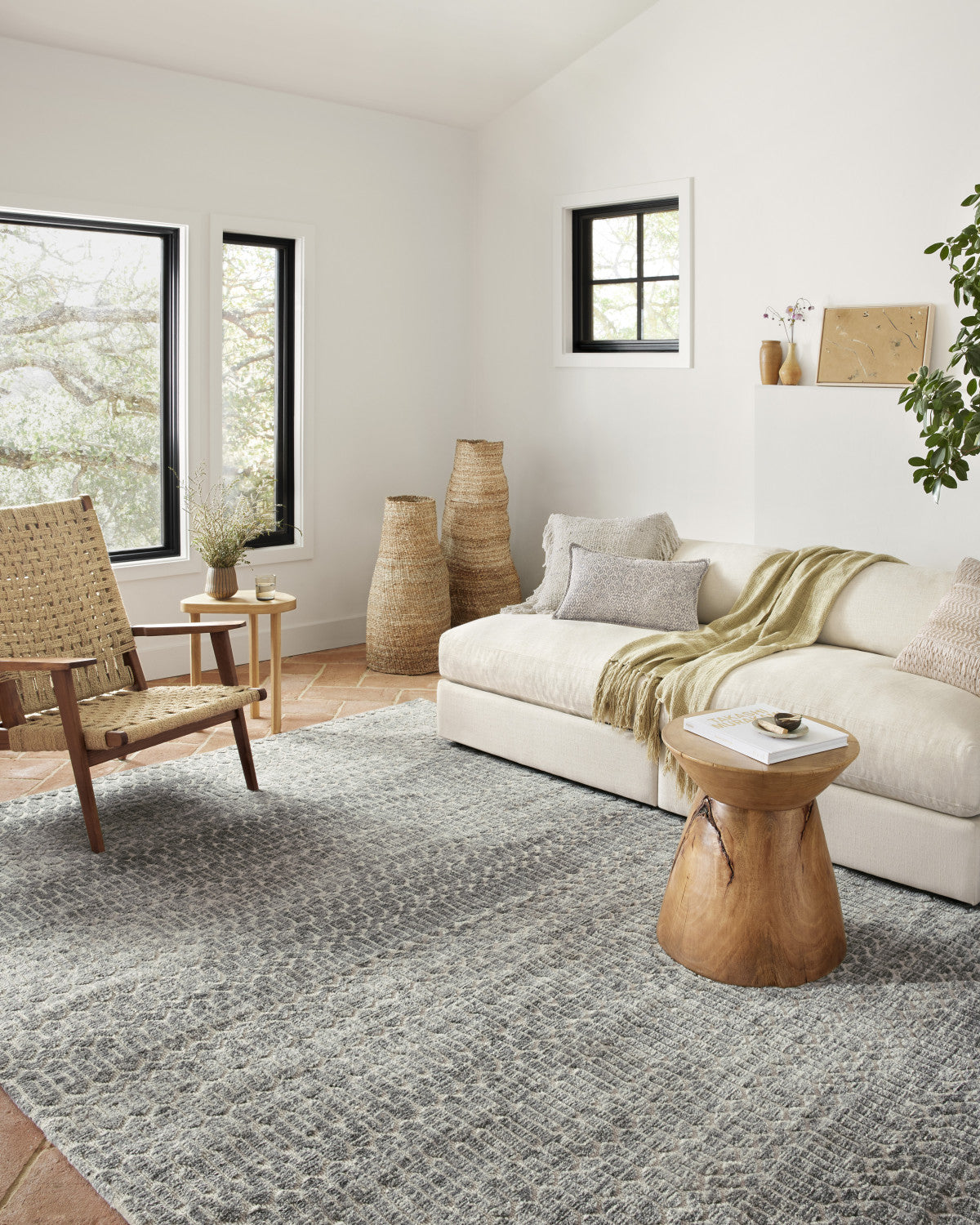 Neda Rug Charcoal