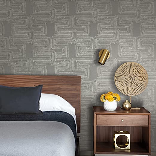 Organic Geo Peel and Stick Wallpaper