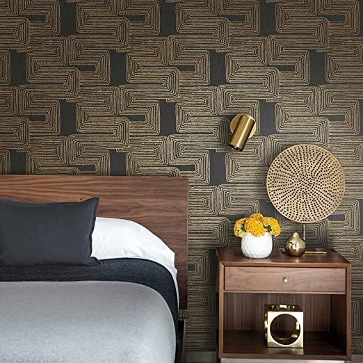 Organic Geo Peel and Stick Wallpaper