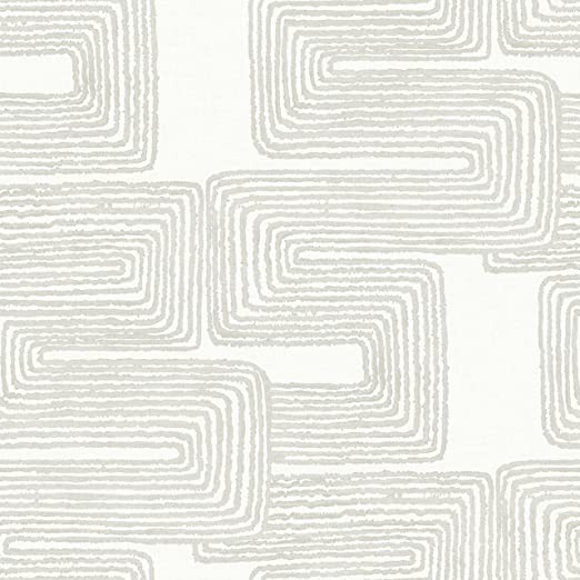 Organic Geo Peel and Stick Wallpaper