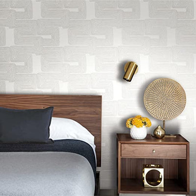 Organic Geo Peel and Stick Wallpaper