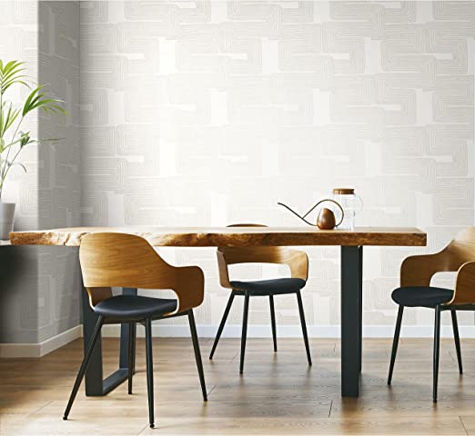 Organic Geo Peel and Stick Wallpaper