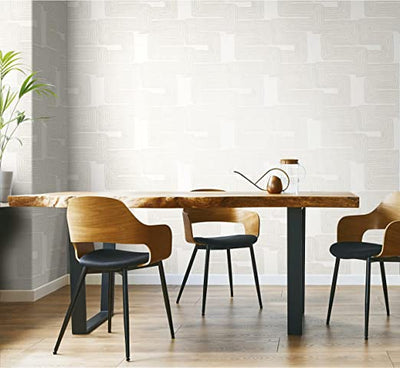 Organic Geo Peel and Stick Wallpaper