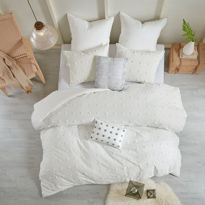 Paris Duvet Set White