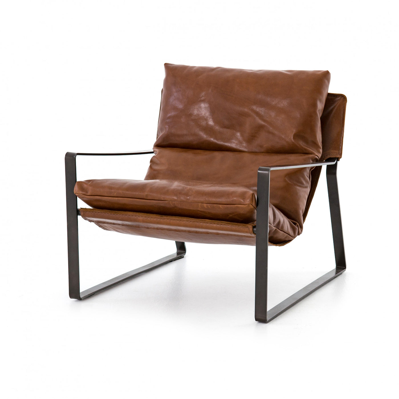 Parker Leather Sling Chair