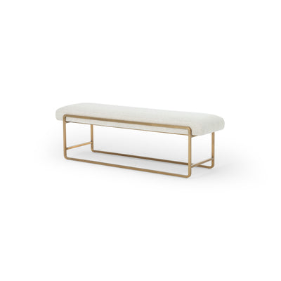 Sled Bench Creamy White