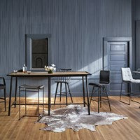 Modern Cowhide Rug- Warm Brown