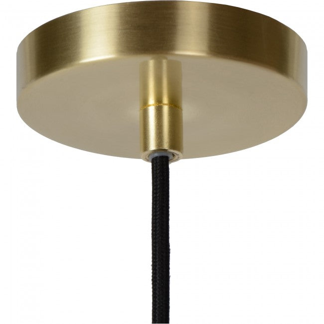 Smokey Globe 6 Light Vertical Chandelier