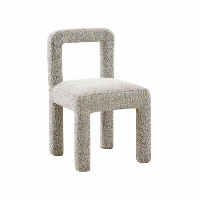 Nova Black Boucle Dining Chair