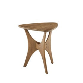 Triangle End Table Elm