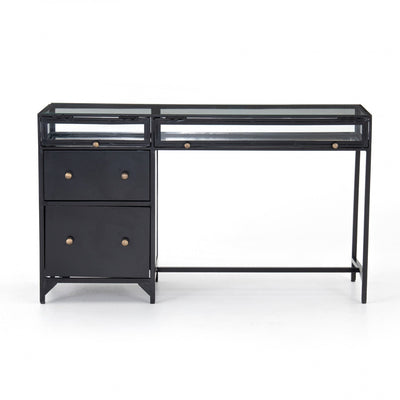 SHADOW BOX DESK,BLACK