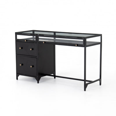 SHADOW BOX DESK,BLACK