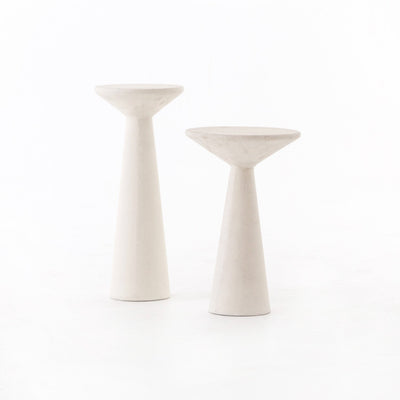 RAVINE CONCRETE ACCENT TABLES, SET OF 2