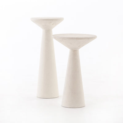 RAVINE CONCRETE ACCENT TABLES, SET OF 2